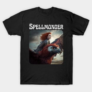 Spellmonger - Sky Rider Delivery Service (no text) T-Shirt